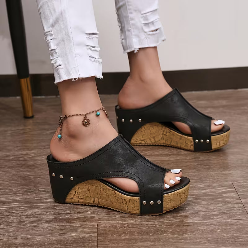 Thyra | Elegant Komfortkile Sandal