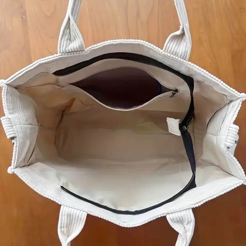 Marella – Vintage-inspireret fløjls-tote