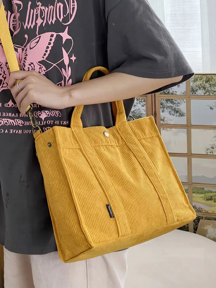 Marella – Vintage-inspireret fløjls-tote