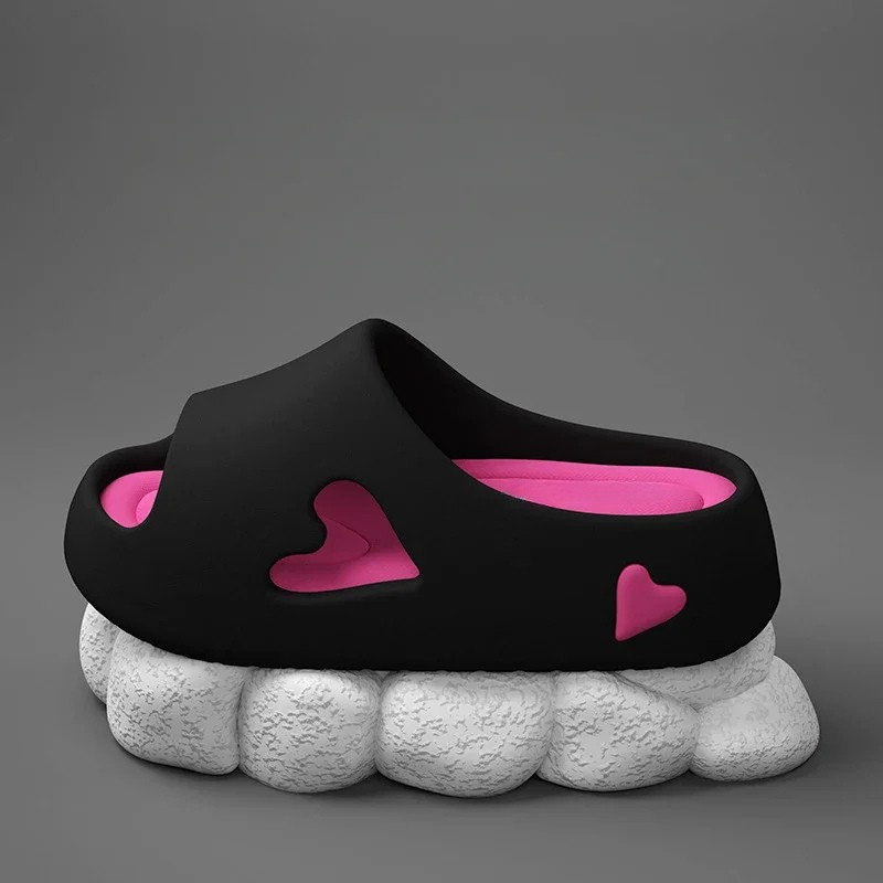 Heart Me™ | Skybløde Flip Flops med Legende Hjerteform
