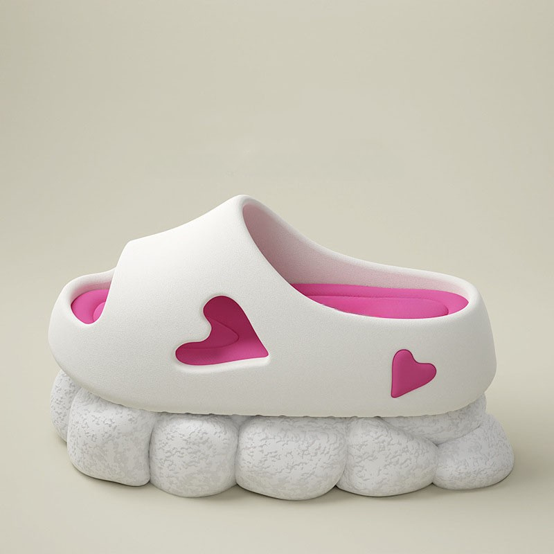 Heart Me™ | Skybløde Flip Flops med Legende Hjerteform
