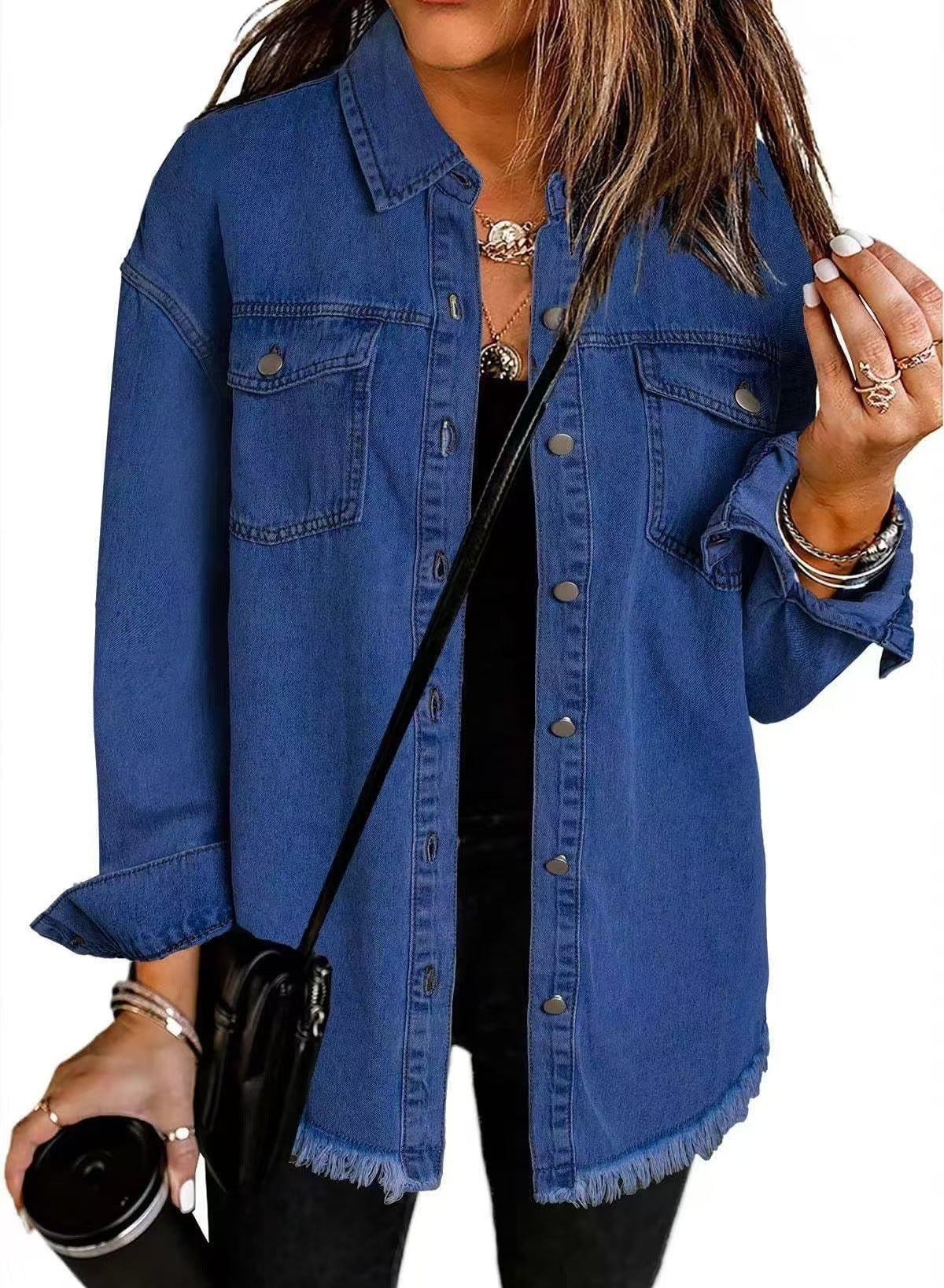 Simone™ – Klassisk denimjakke