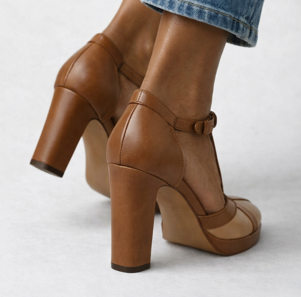 Maëlyne | Retro elegante ergonomiske pumps