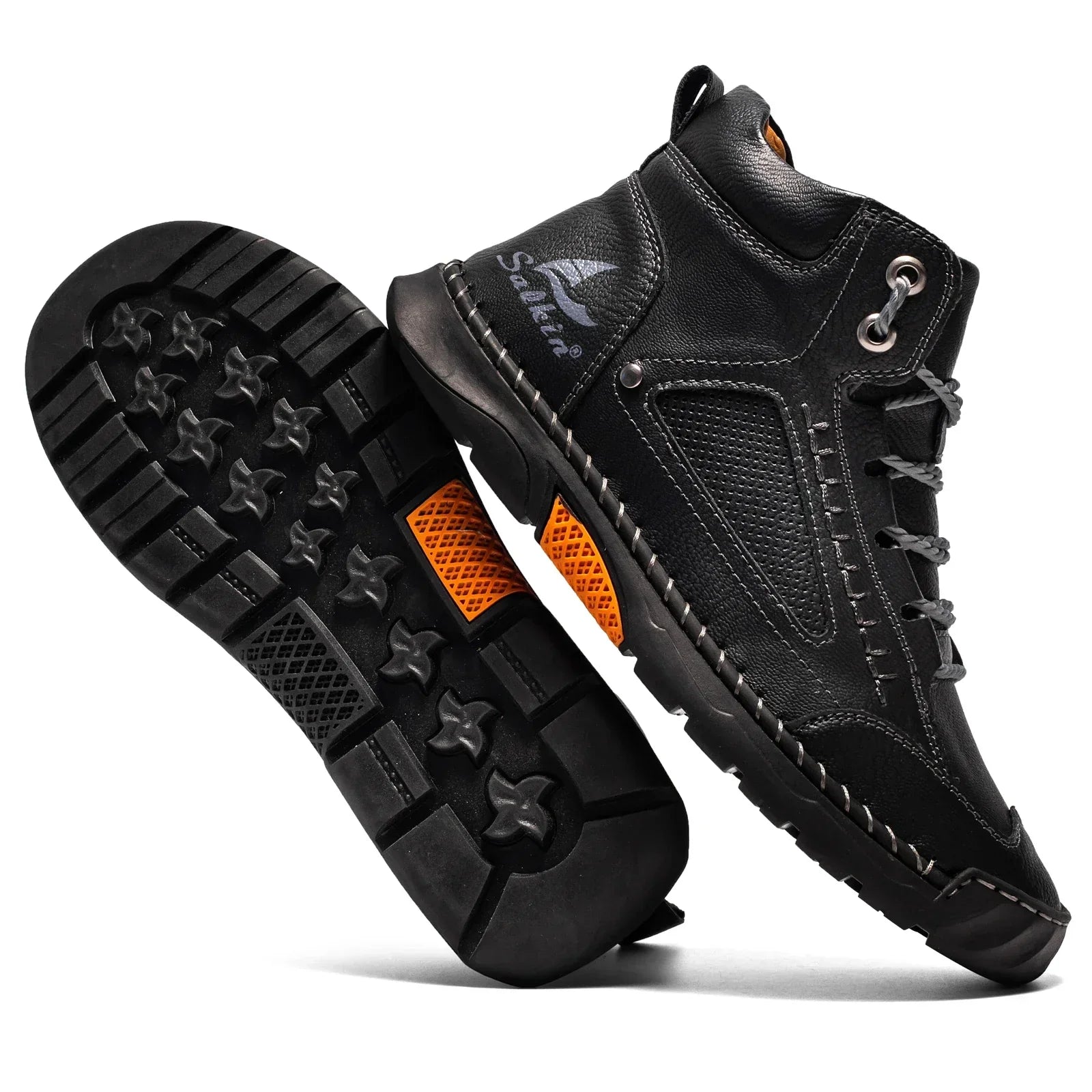 Milan™ | Læder high-top sko