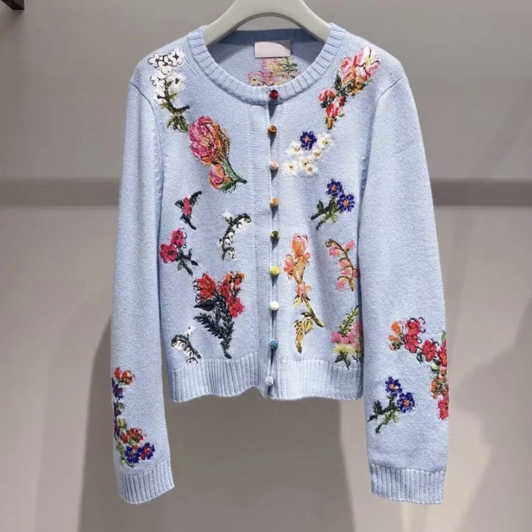 Sahara | Elegant vest med blomster
