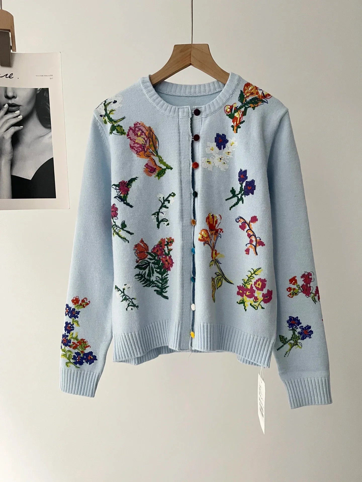 Sahara | Elegant vest med blomster