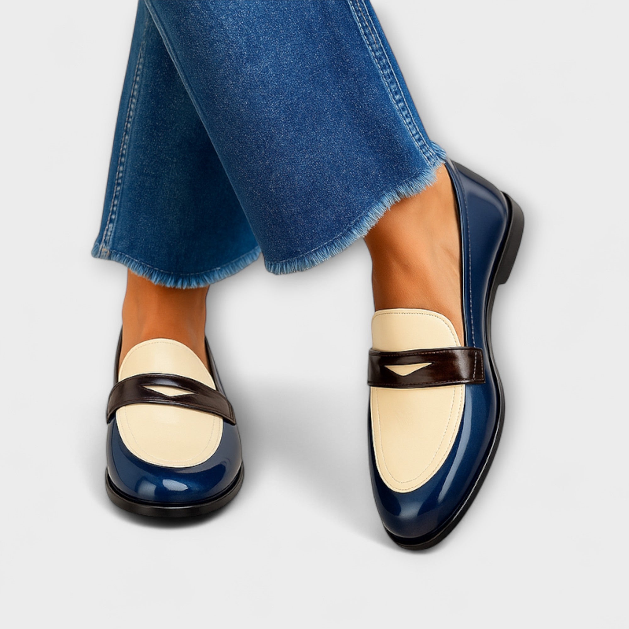 Claudia – Kontrast Loafers