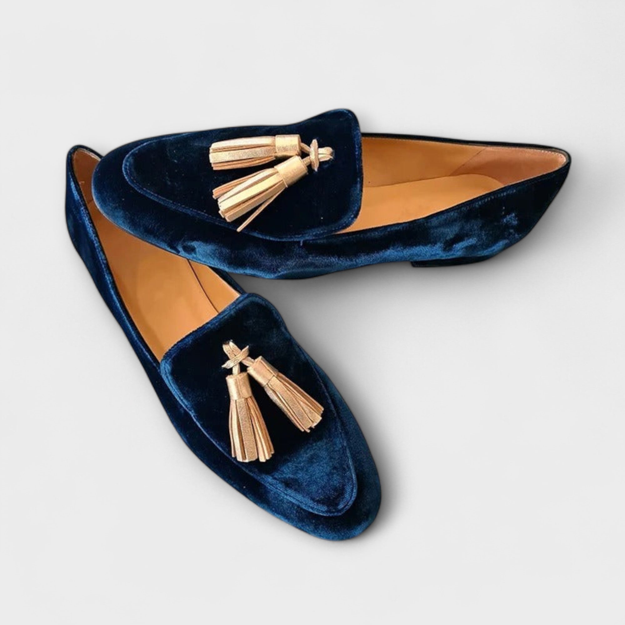 Quinnlyn – Vintage-inspirerede Loafers med Kvaster
