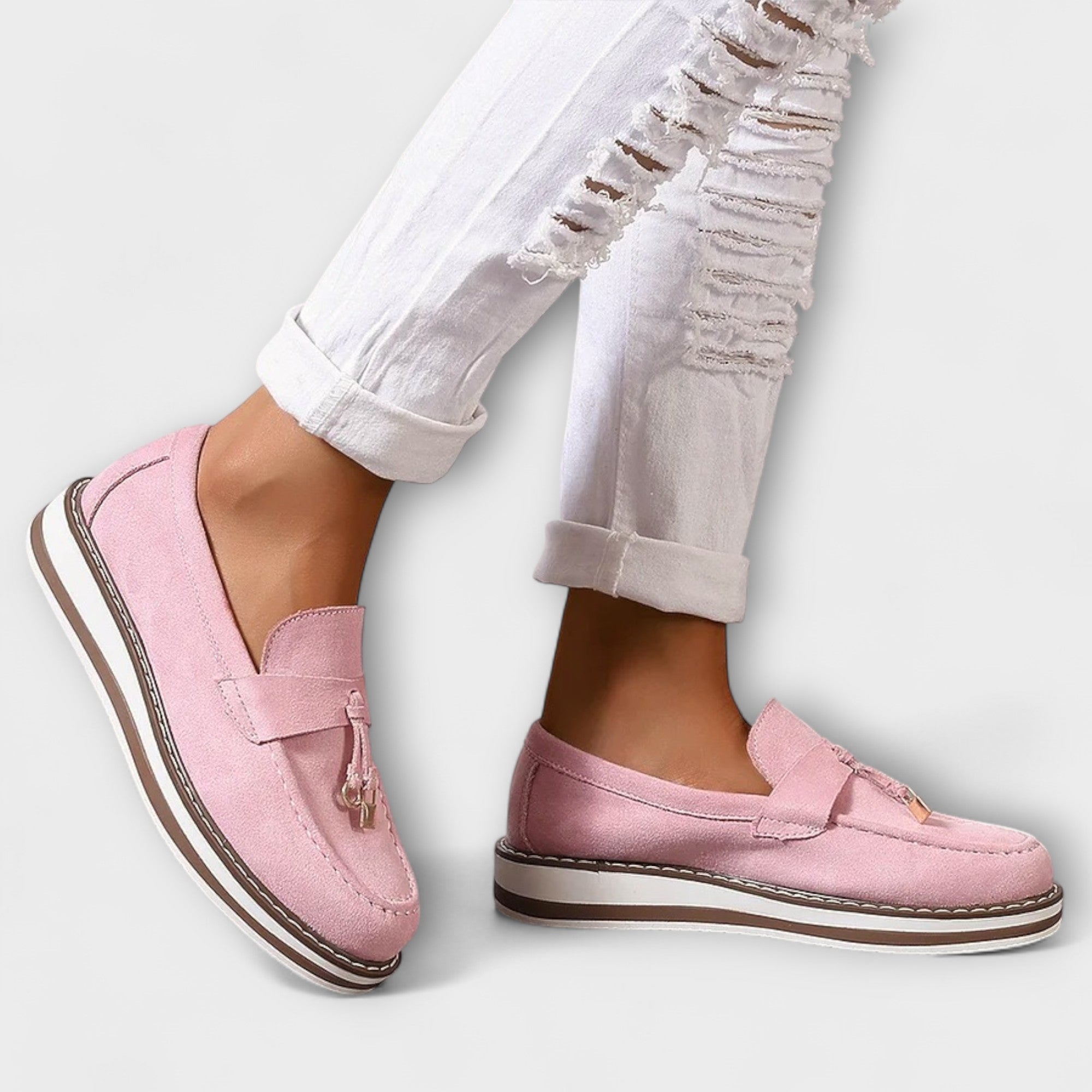 Halo – Casual Loafers med Rund Snude