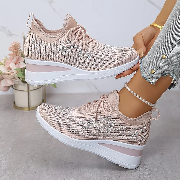 Giselle™ – Ortopædiske sneakers med strass