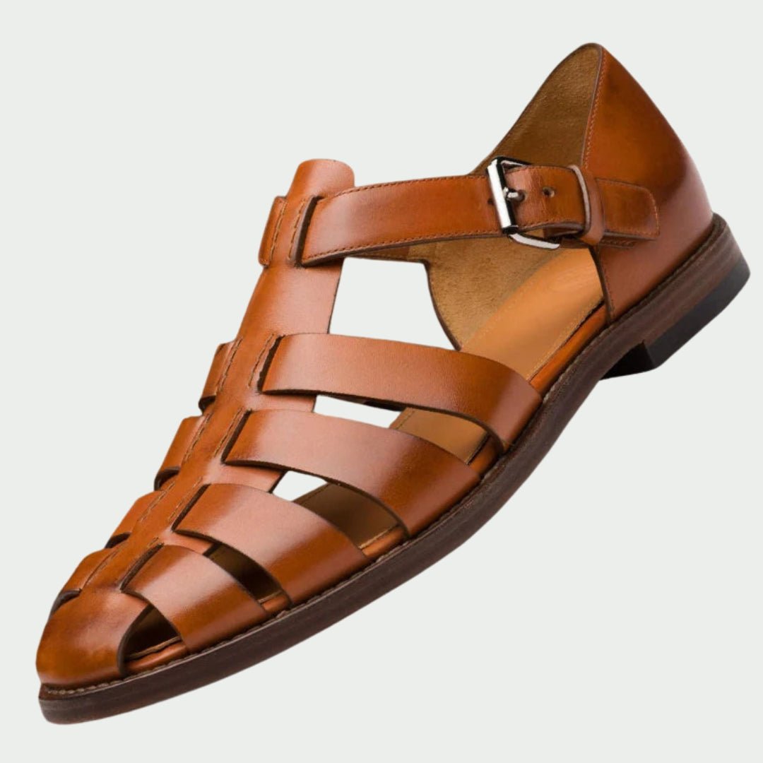 Lorreto | Premium Leren Heren Sandalen