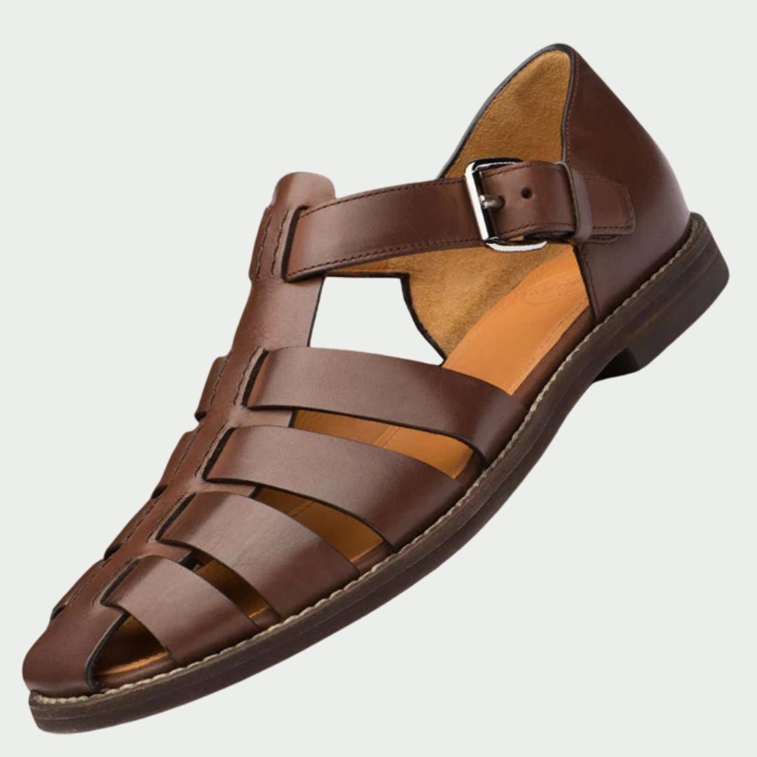 Lorreto | Premium Leren Heren Sandalen