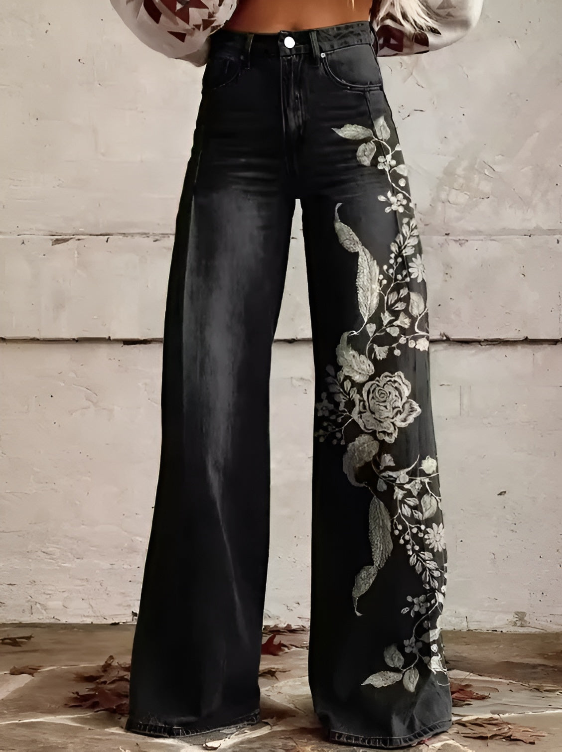 Mila™ | Vintage Brede Ben Jeans