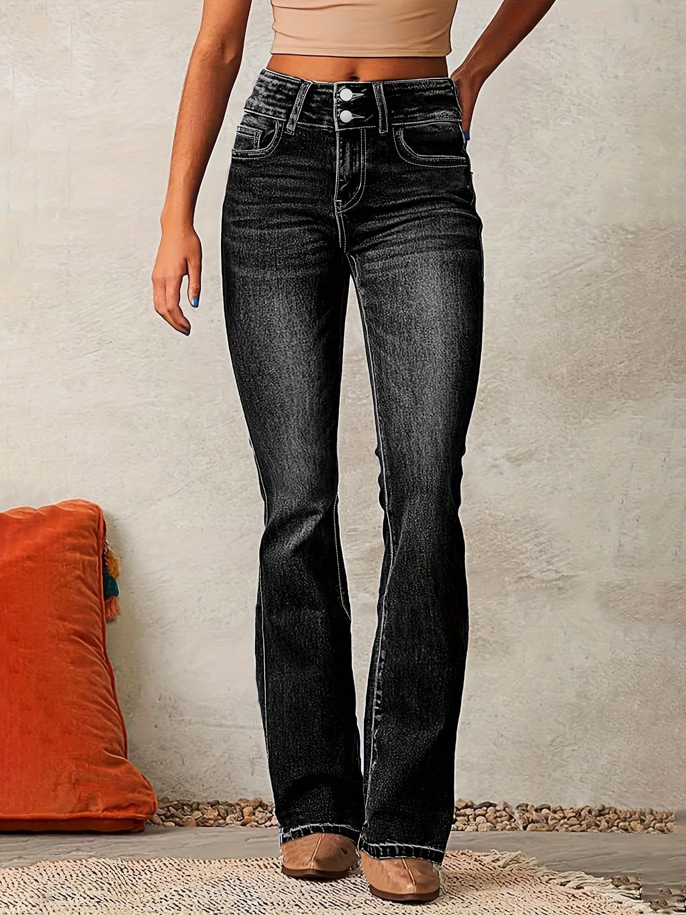 Sofie™ | Jeans med høj talje