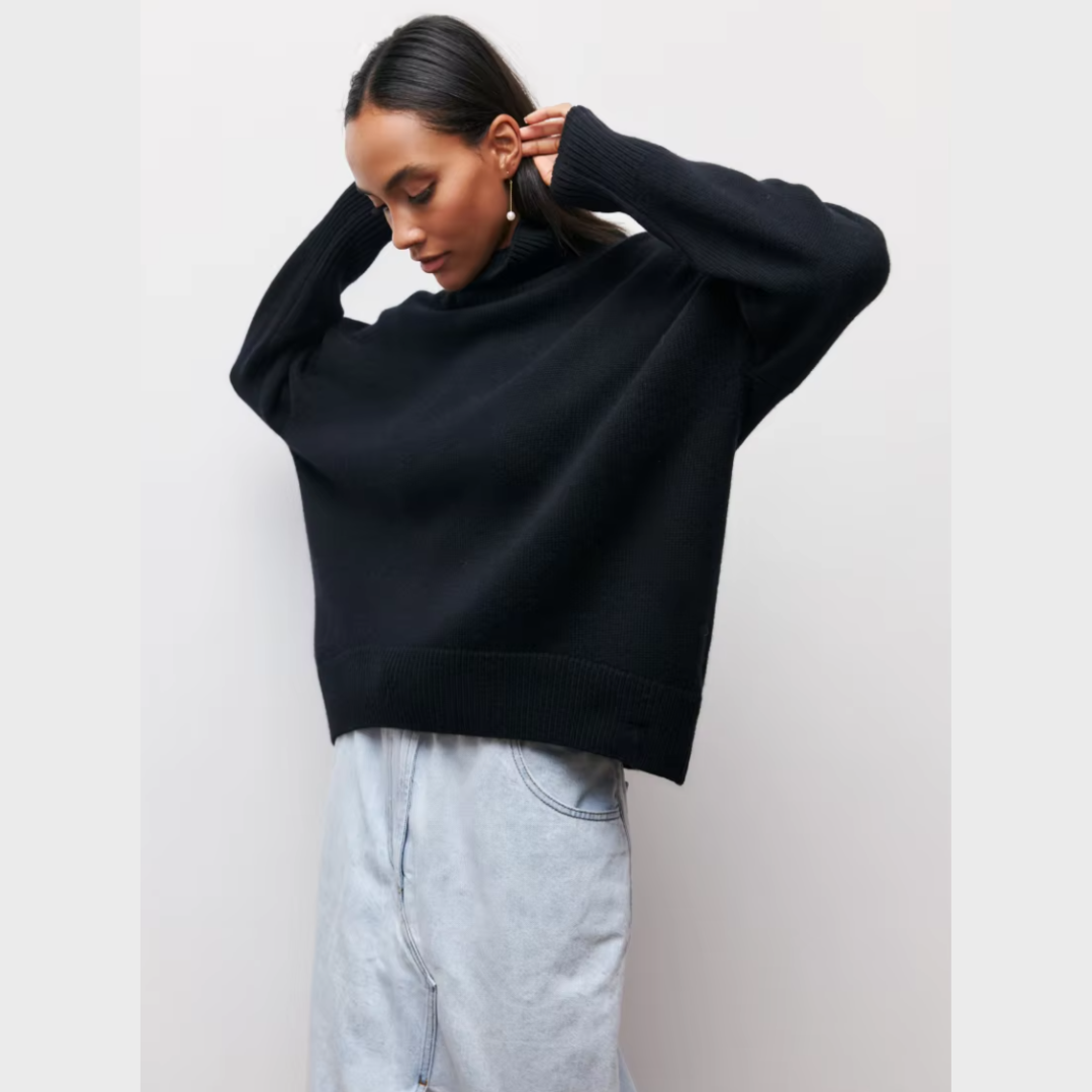 Sofia™ | Lun højhalset sweater 