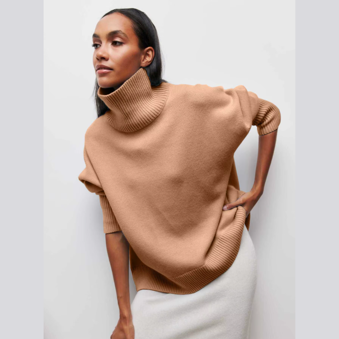 Sofia™ | Lun højhalset sweater 
