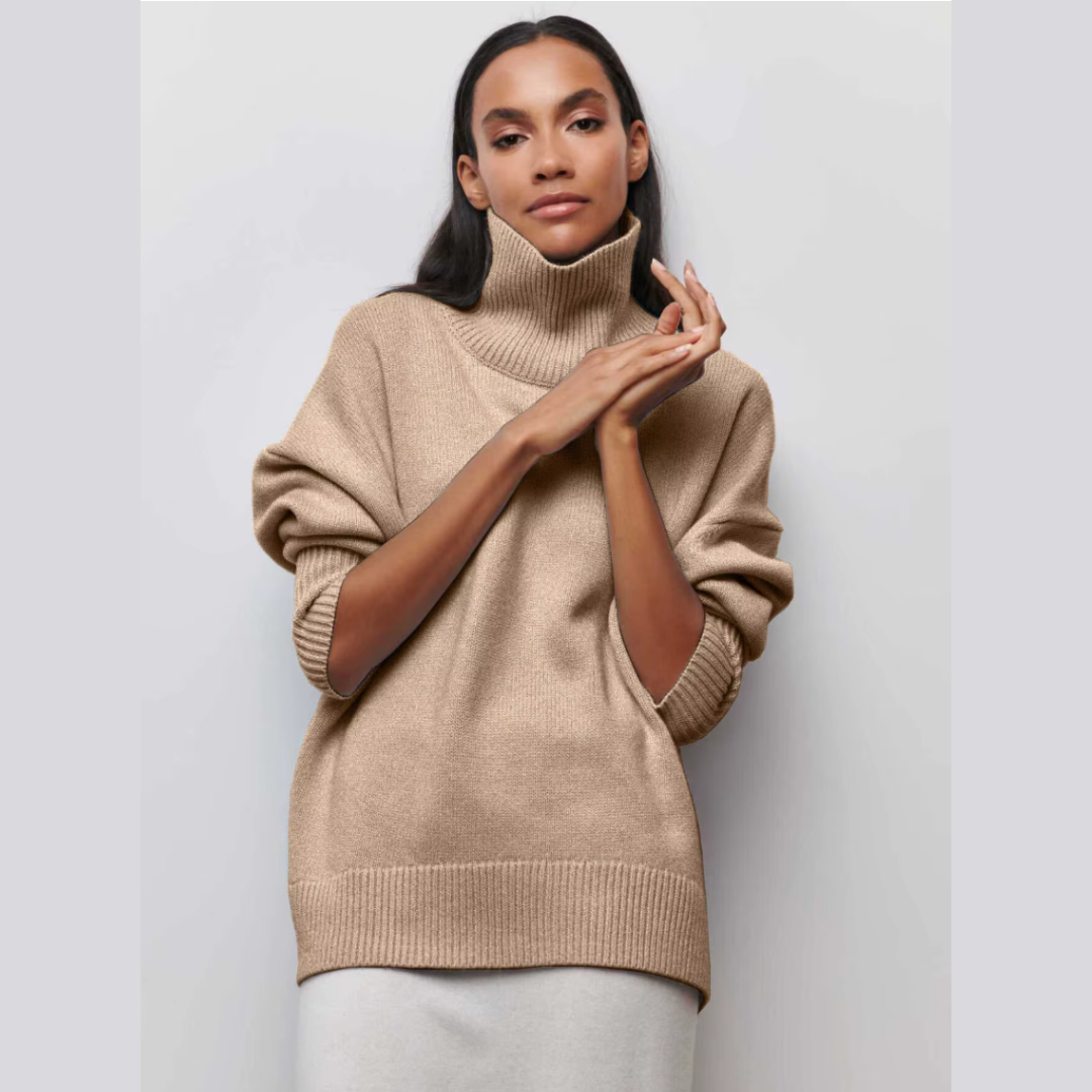 Sofia™ | Lun højhalset sweater 