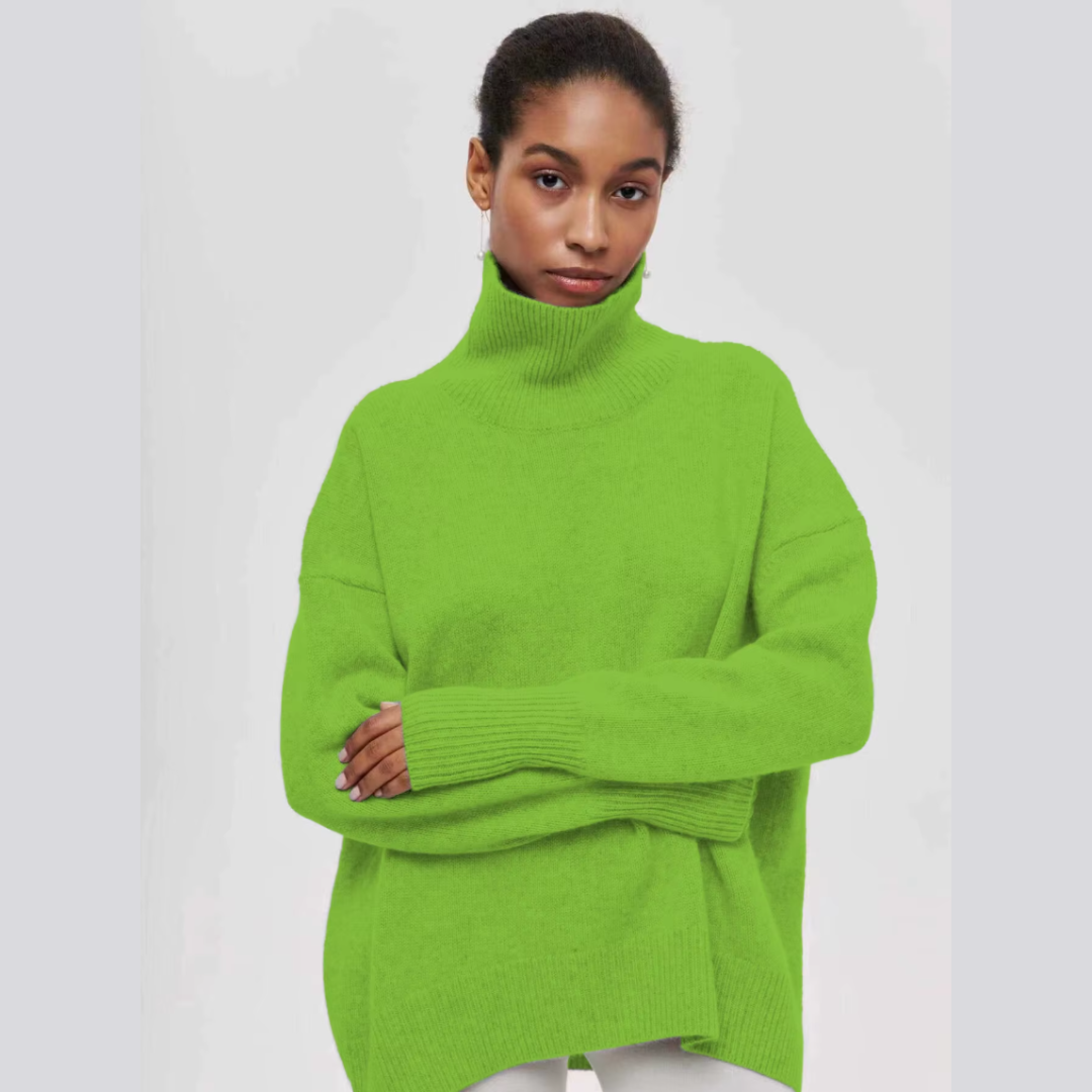 Sofia™ | Lun højhalset sweater 