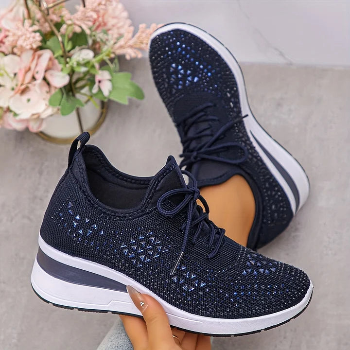 Giselle™ – Ortopædiske sneakers med strass