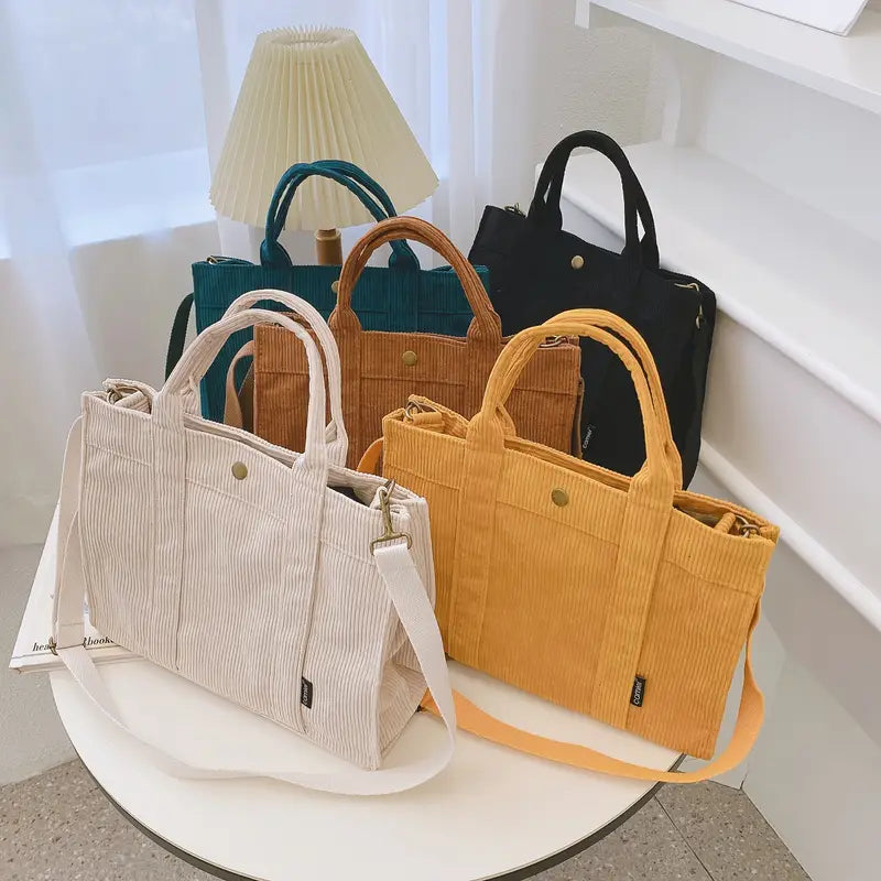 Marella – Vintage-inspireret fløjls-tote