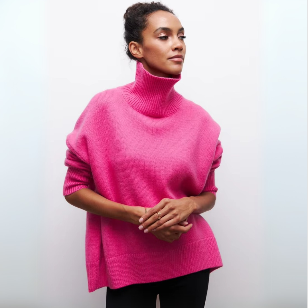 Sofia™ | Lun højhalset sweater 
