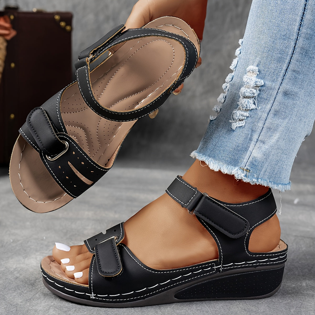 Line | Komfortable ortopædiske sandaler