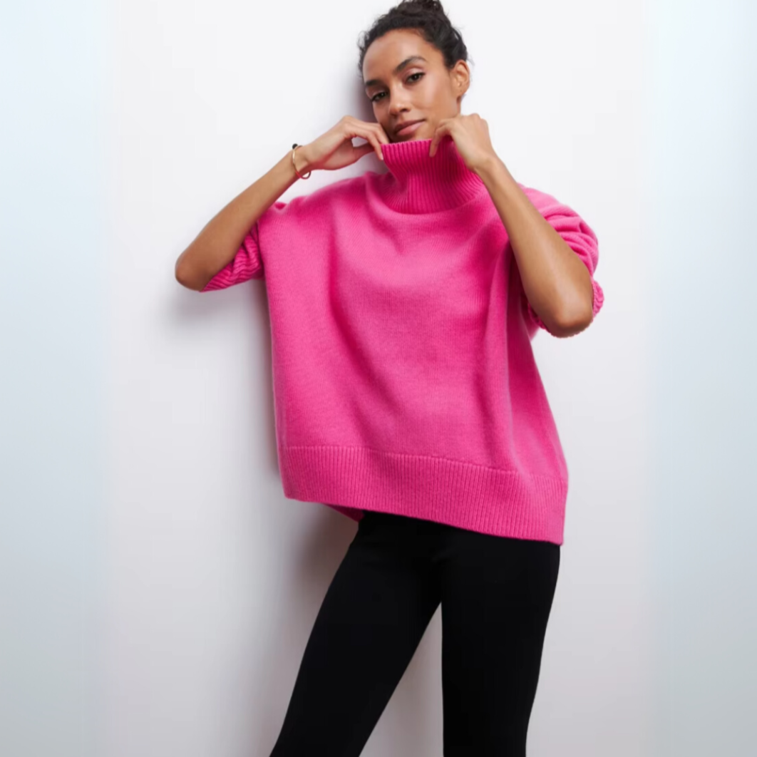 Sofia™ | Lun højhalset sweater 