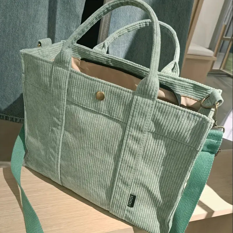 Marella – Vintage-inspireret fløjls-tote