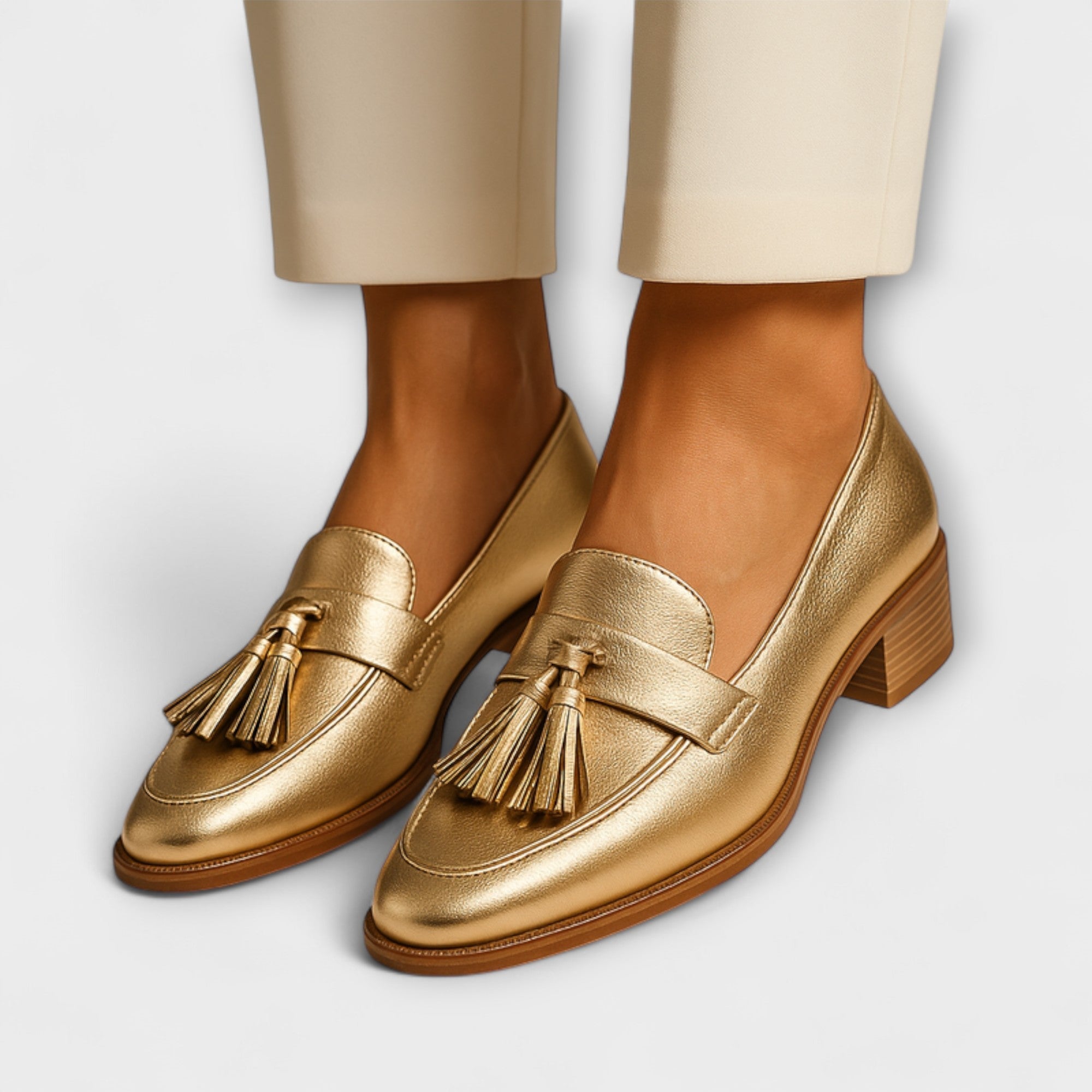 Celeste – Gyldne Loafers