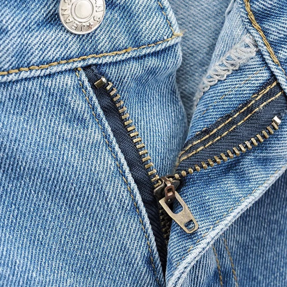 Nana | Premium Denim Cargo Bukser