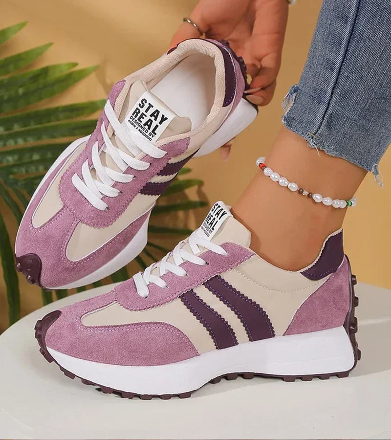 Élina | Komfortsneakers med ergonomisk plateausål