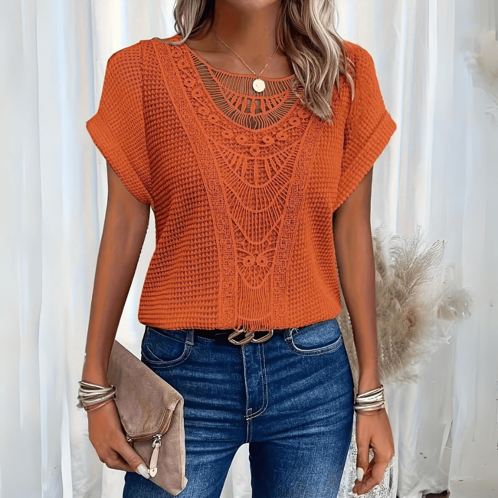 Sofia™ | Elegant Ibiza-inspireret Bluse