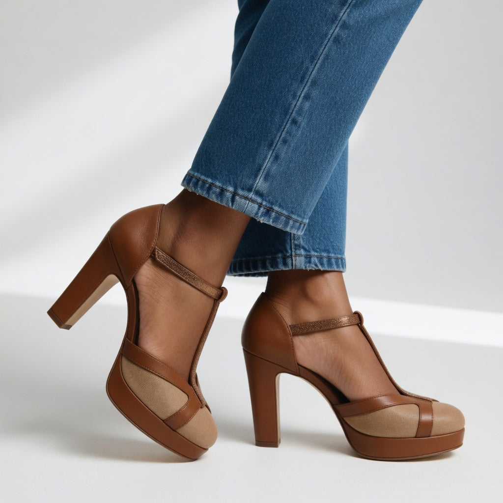 Maëlyne | Retro elegante ergonomiske pumps