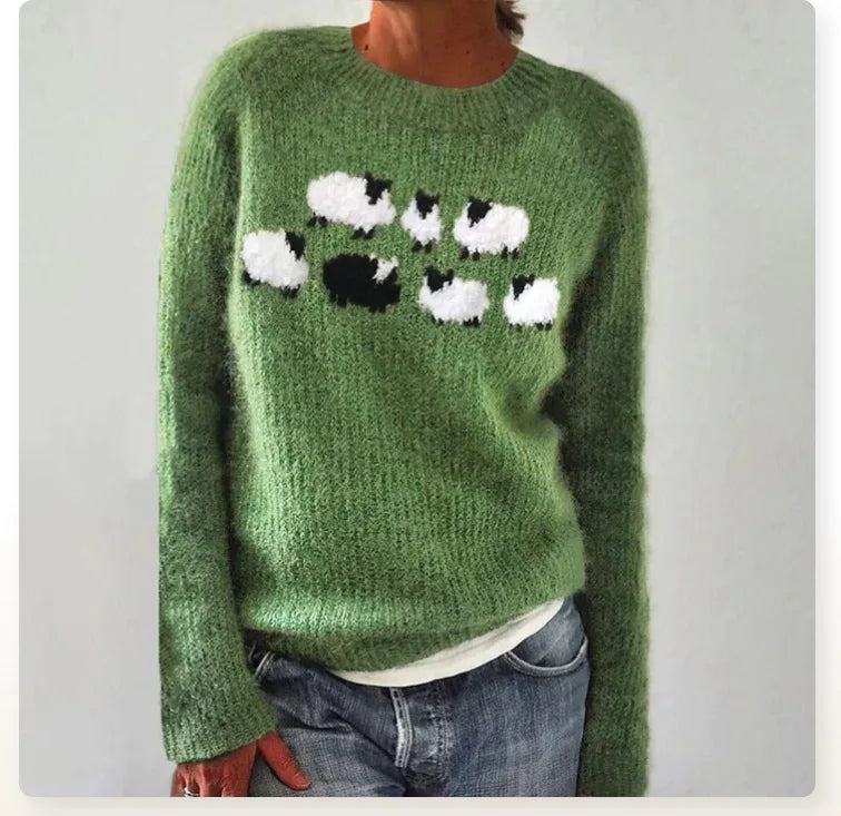 Sofia™ | Den retro sweater 