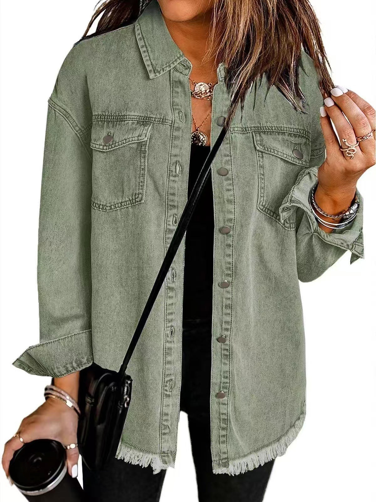 Simone™ – Klassisk denimjakke