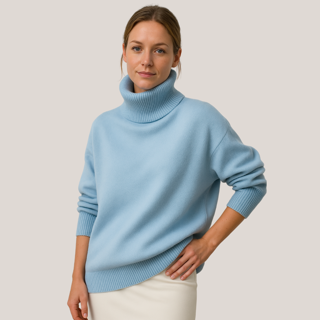 Sofia™ | Lun højhalset sweater 