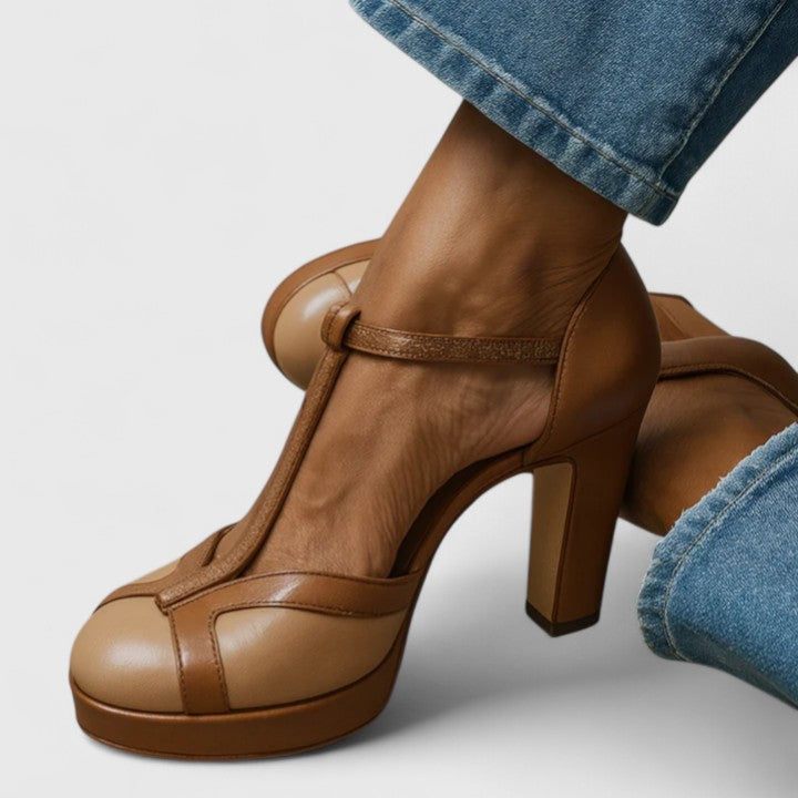 Maëlyne | Retro elegante ergonomiske pumps