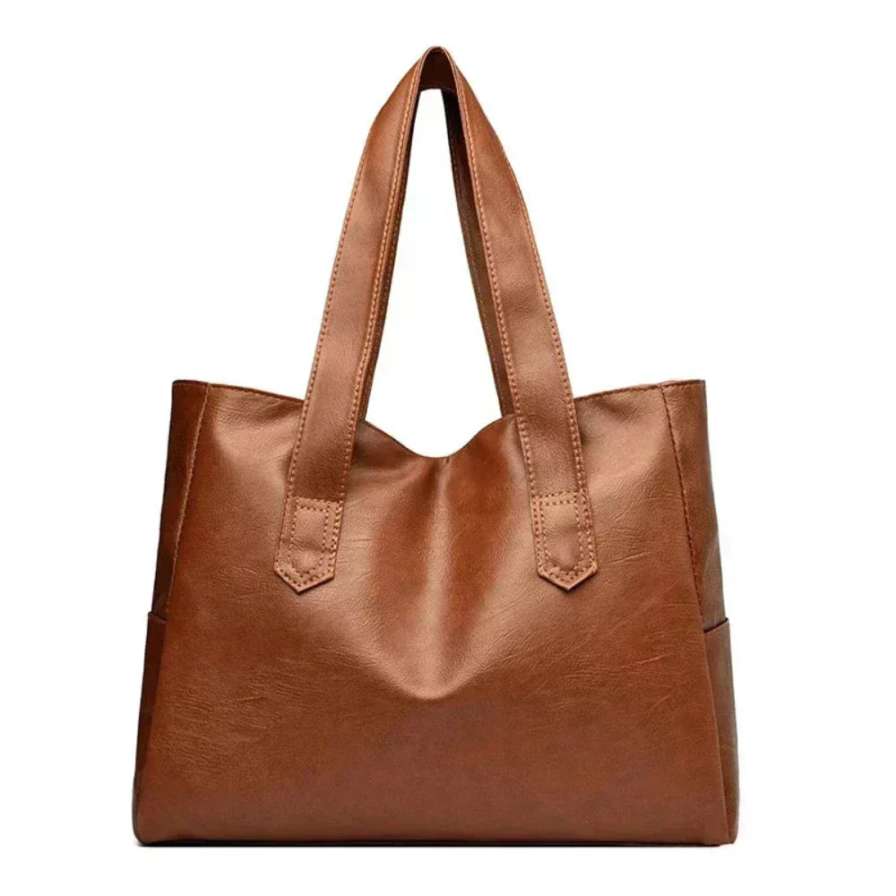 Sofia™ | Minimalistisk luksuriøs skuldertaske i blødt design.