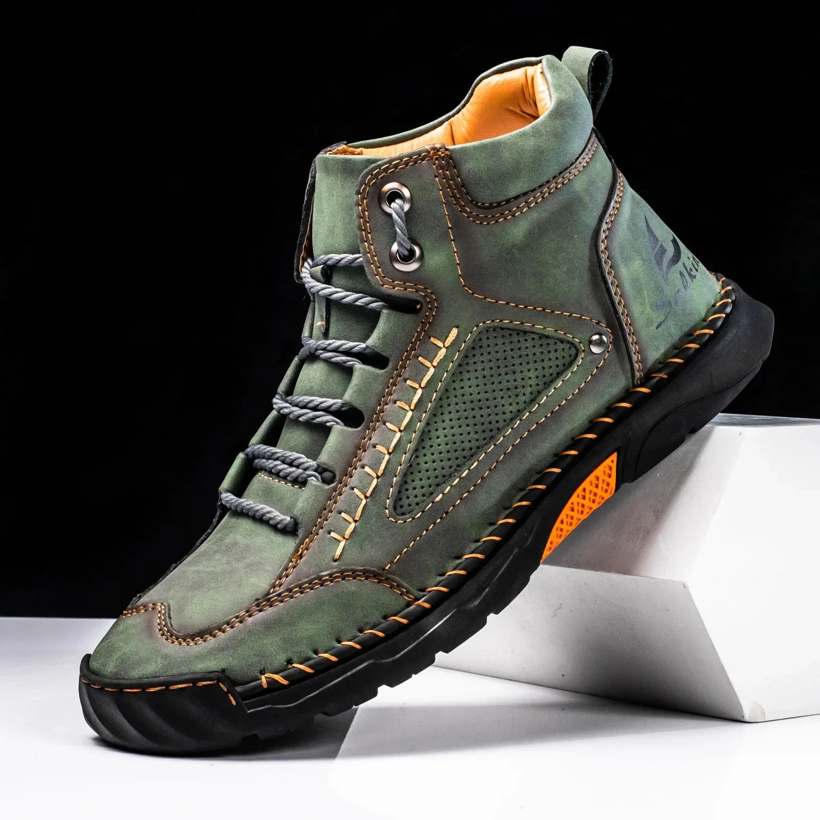 Milan™ | Læder high-top sko