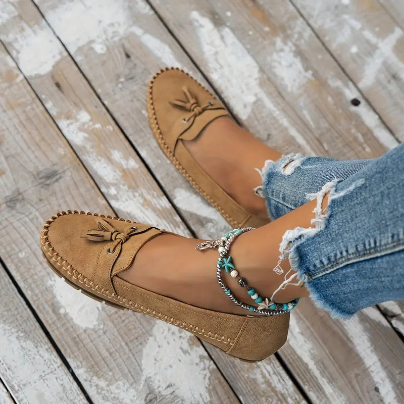 Andrea | Ortopædiske Vintage-Loafers