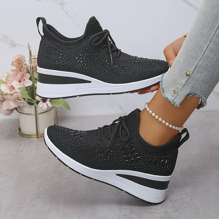 Giselle™ – Ortopædiske sneakers med strass