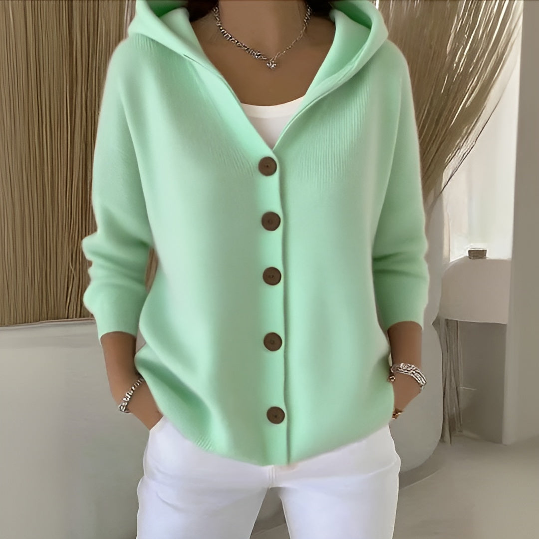 Freja™ | Blød bomulds cardigan