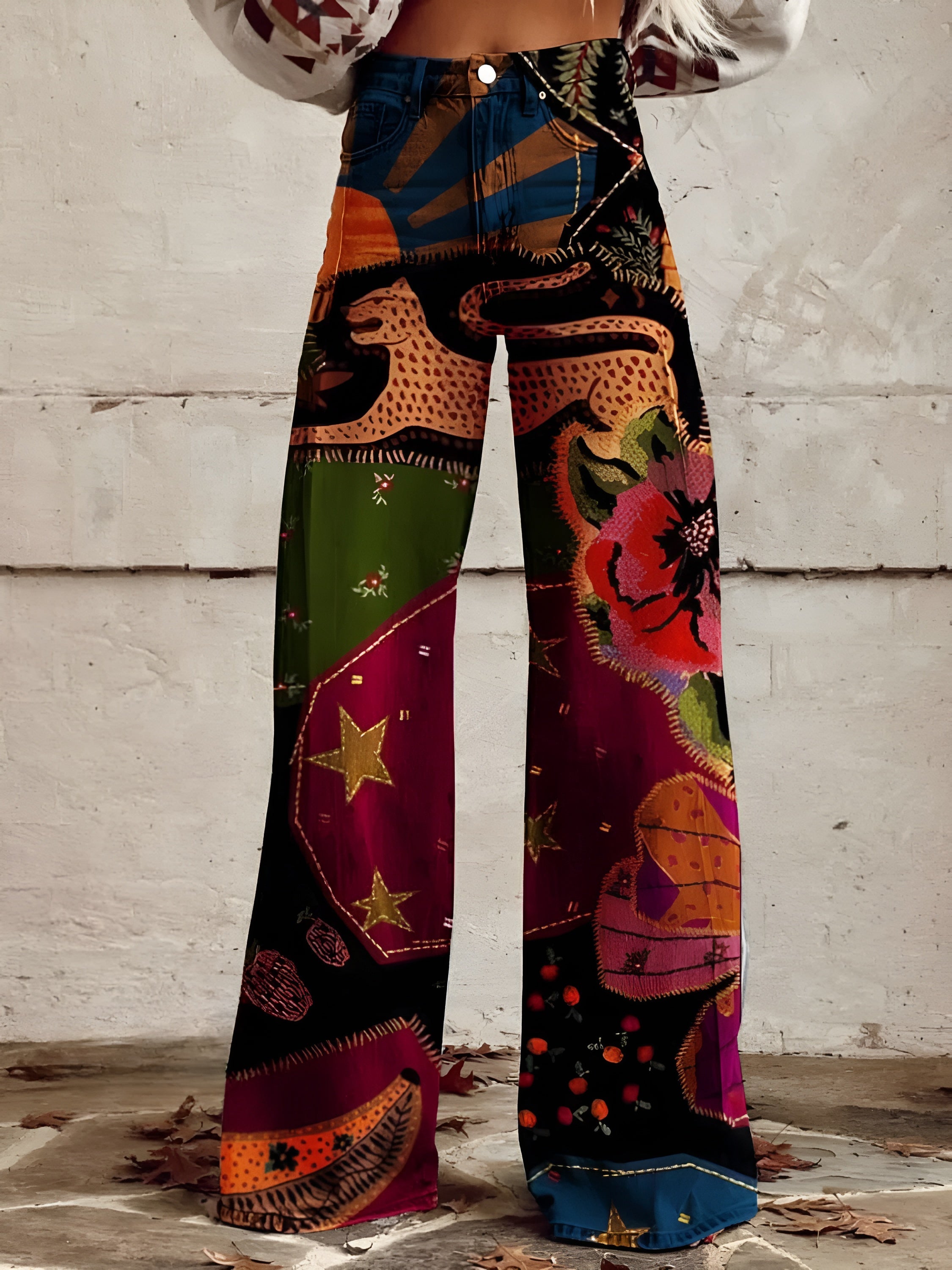 Mila™ | Vintage Brede Ben Jeans
